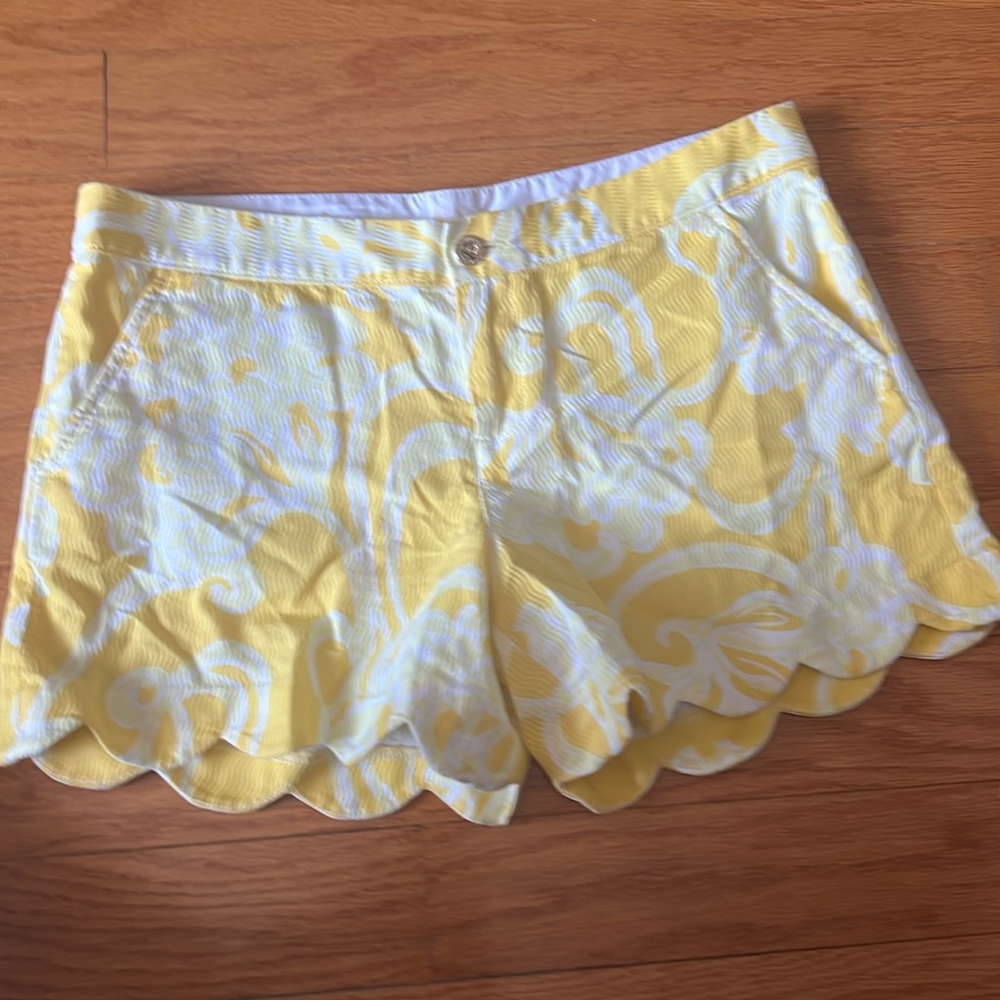 5 inch buttercup cotton scalloped shirts